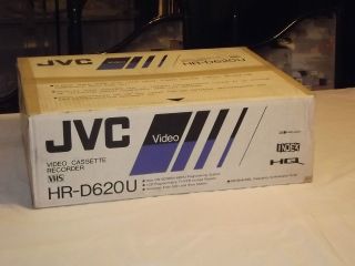 JVC HR D620U VHS Video Cassette Recorder HQ 4HEAD Brand NEW