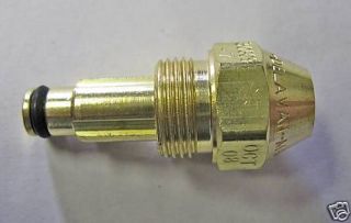 Waste oil heater part brass Delavan 30609 7 burner siphon nozzle fits 