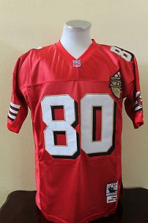   San Francisco SF 49ers #80 Home Red Football Jersey Size M,L,XL,2X,3X