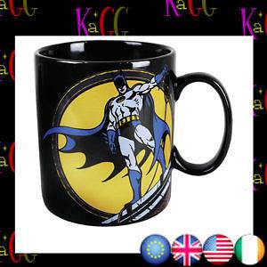 NEW GIANT BATMAN MUG TEA COFFEE CUP LOGO DC COMICS GOTHAM DARK KNIGHT 