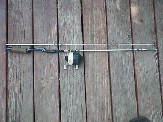 Vintage Zebco Rod and Reel Rod 4040 Reel 404 Good Condition Fully 