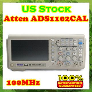   Digital Oscilloscope 100MHz 1GSa/s Sampling Oscilloscope 7 LCD