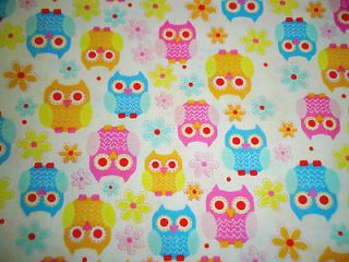 baby owl fabric
