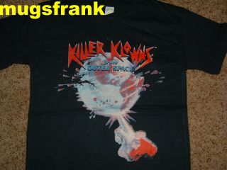 Killer Klowns From Outer Space Movie Spinning Globe T Shirt