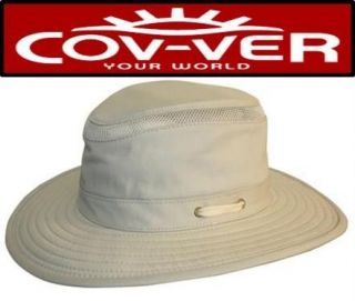 NEW Cov ver Light Weight IT FLOATS Organic Cotton Boater Fishing 