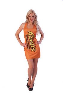 Reeses Peanut Butter Cups Costume Teen Tank Dress *New*