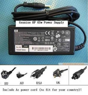   HP Compaq 65W AC Adapter Charger for Pavilion dv1000 dv5000 dv6000 NEW