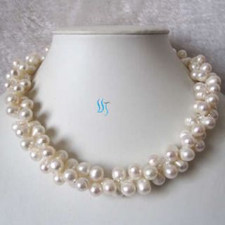 baroque freshwater pearl necklace in Jewelry & Watches