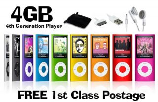 4GB Mp3 Mp4 Mp5 Player with LCD Screen, FM Radio, Games & Movie Player