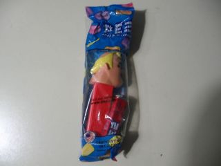 PEZ Bob Parr from The Incredibles, blue pack, Brand New and Sealed