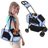 Pet Gear Travel System Pet Stroller, For Cats & Dogs   Blue