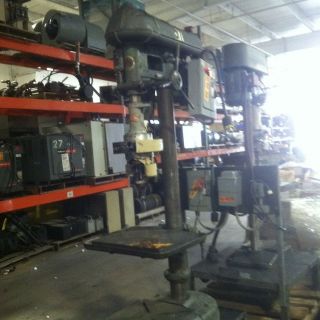 WALKER TURNER Lead Screw Tapping Machine Procunier Size 3 480 Volts