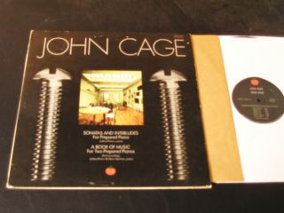 John Cage   1977 Self Titled Tomato 2 LP Set