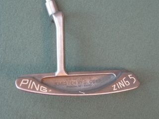 PING ZING 5 PUTTER 35 GOLF CLUB EXCELLENT 