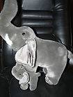   LARGE REALISTIC LOOKING PLUSH ELEPHANT &BABY ELEPHANT ~A & A PLUSH