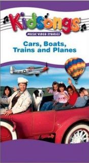 KIDSONGS CARS BOATS TRAINS & PLANES New VHS Videotape
