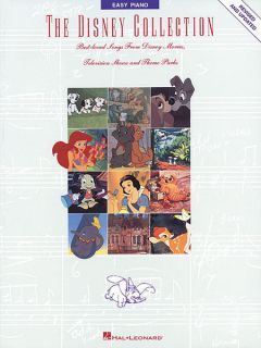 Disney Collection 50 Songs Easy Piano Sheet Music Book