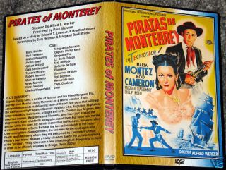 PIRATES OF MONTEREY   DVD   Maria Montez, Rod Cameron