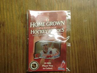 2003 04 HOME GROWN CANADIAN HOCKEY HEROES PIN COLLECTION JAROME IGINLA 