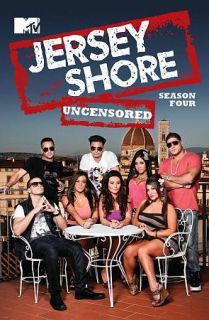 Jersey Shore Season Four Uncensored (DVD, 2011, 4 Disc Set)