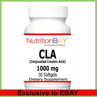 Bottles CLA, Weight Control, Conjugated Linoleic Acid, 1000 mg, 30 