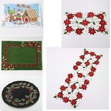 Christmas Winter Placemats OR Table Runner NWT U Pick
