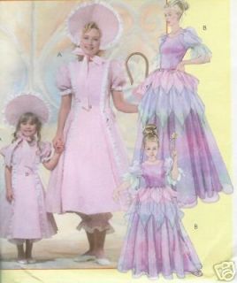 OOP Fairy Godmother Bo Peep costume PATTERN McCalls 4622 Miss 8 22 