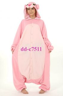 Kigurumi Costume Pajamas Pink panther Sazac Fleece wear Halloween 