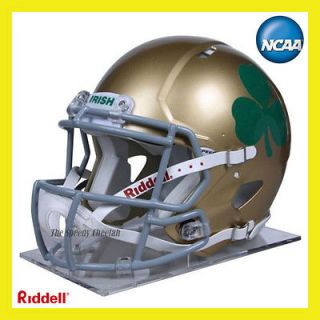   Fighting Irish SHAMROCK Riddell Full Size Authentic Football Helmet