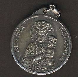 Religious Christianity Medal Santa Polonia & Joannes Paulus II L@@K