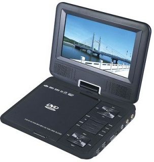 Portable DVD Player with TV, DIVX, USB, Card Reader Radio Games 