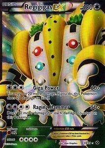 Pokemon Next Destinies Regigigas EX 99 Full Art Ultra Rare Card