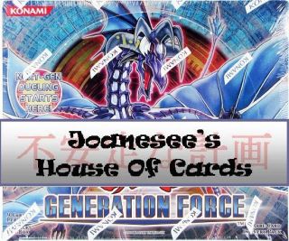   oh Generation Force Rare Card Playsets Mint Deck Selection 1st Edition