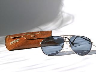   1970s Porsche Carrera Interchangeabl​e Lens Sunglasses, Gold Frame