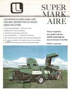   Brochure   Lockwood   Super Mark Aire   Potato Harvester (FB674