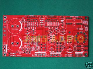 Tube buffered LM3886 4 ohm amplifier PCB