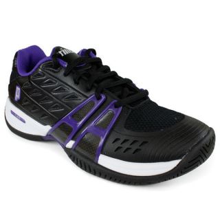 Prince Women`s T 24 Black/Purple Tennis Shoes