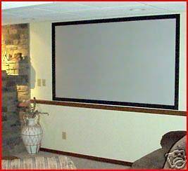 123 LCD DLP HD PROJECTION PROJECTOR SCREEN MATERIAL