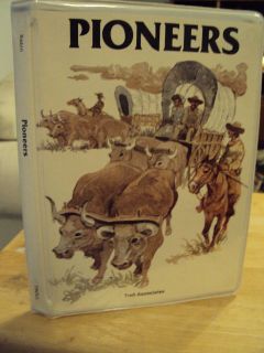 PIONEERS by Troll Associates (BOOK AND TAPE)