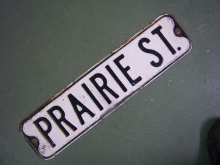 antique street sign in Collectibles