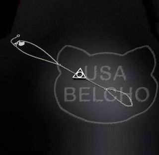   Silver Illuminati All Seeing Eye Ring Bracelet (Belcho USA #SR201