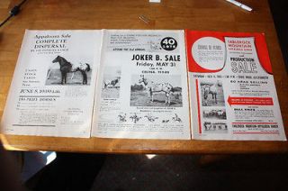 Lot of Vintage Advertisments For Horse Sales lot#2
