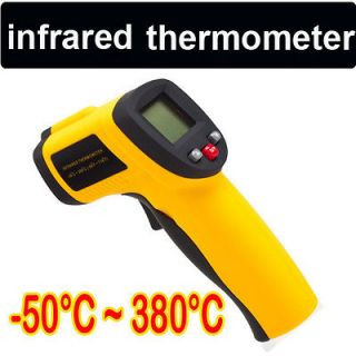 LCD Infrared Thermometer Digital Oven Meat Fridge IR laser Temperature 