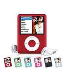 Red Real 8G 3rd Gen 1.8 LCD Screen  MP4 Music Media Player Radio 