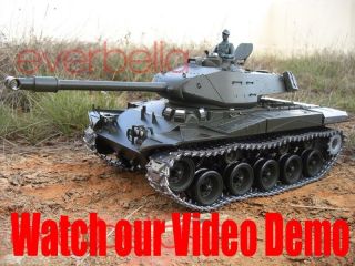   Gear Track Smoking & Sound US M41A3 Walker Bulldog RC Tank 3839 1