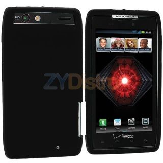   Silicone Rubber Skin Case Cover for Motorola Droid Razr XT912 Phone