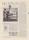   1920s AD Antique ROPER GAS Chef RANGE Oven Retro Stove SUNBLOM Artist