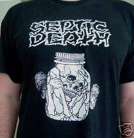 Septic Death shirt punk kbd final conflict nausea mob47