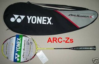   Zs badminton racquet racket ARC Z SLASH + string + grip REAL authentic