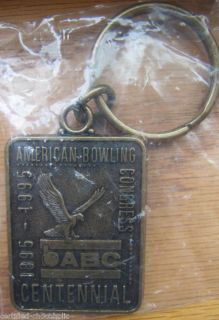 American Bowling Congress Most Improved Average Key Chain   Centennial 